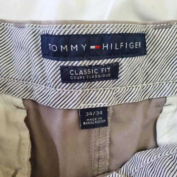 🐺MENS Tommy Hilfiger Kahkis - Picture 2 of 4